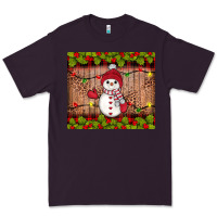Plum snowman Christmas Premium Tee - JahusDesignShop