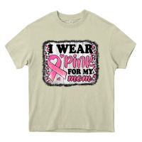 Mossy i wear pink for my mom breast cancer awareness Heavy Core Tee - Jasminsmagicworld