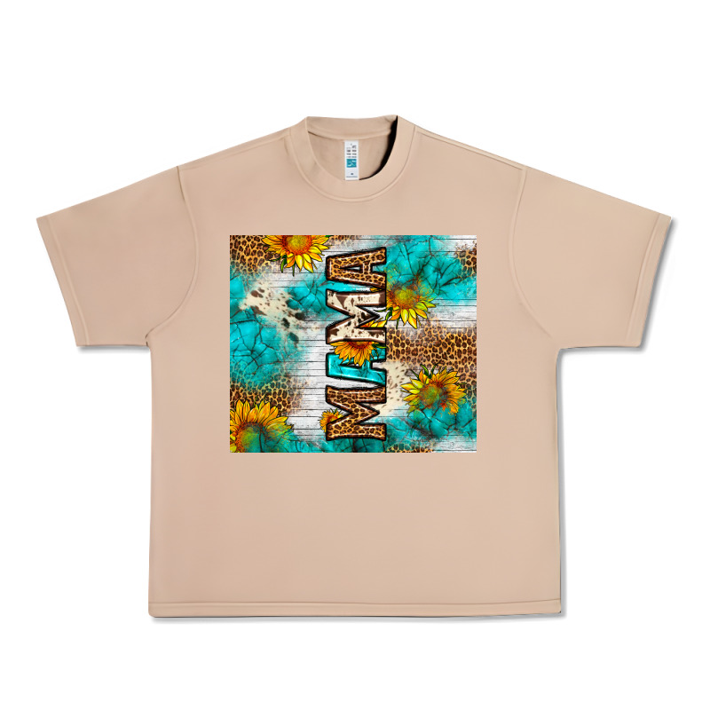 Mama Leopard Sunflower Urban Heavy Tee by LillyAllenDesigns | Teevron