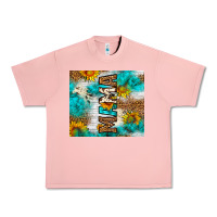 Salmon mama leopard sunflower Urban Heavy Tee - LillyAllenDesigns