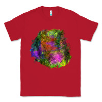 Red halloween spider web for patches Classic Tee - BundleAndBundleShop