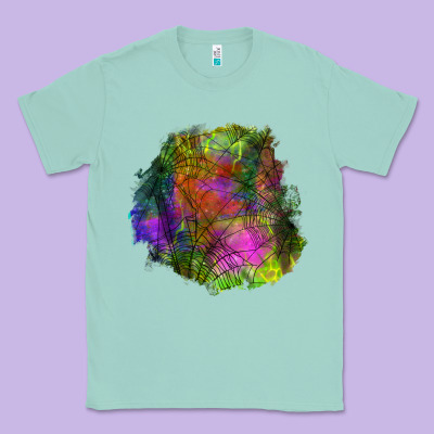 Halloween Spider Web For Patches Classic Tee Designed By Bundleandbundleshop