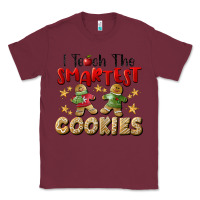 Burgundy I Teach The Smartest Cookies Classic Tee - LillyAllenDesigns