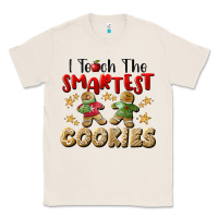 Natural I Teach The Smartest Cookies Classic Tee - LillyAllenDesigns
