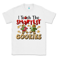 White I Teach The Smartest Cookies Classic Tee - LillyAllenDesigns