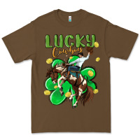 Cacao lucky cowboy Premium Tee - MaliasSmallBusiness