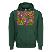 Sports Green Mardi Gras with crabs tumbler Zipper Hoodie - HowdyJamesFarm
