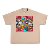 Burro mama cowhide  sunflowers Urban Heavy Tee - LillyAllenDesigns