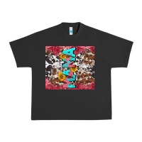 Pigment Black mama cowhide  sunflowers Urban Heavy Tee - LillyAllenDesigns