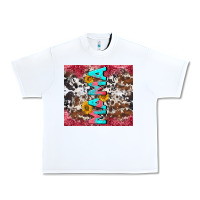 White mama cowhide  sunflowers Urban Heavy Tee - LillyAllenDesigns