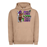 Pigment Burro Moo I Mean Boo Urban Hoodie - CowhideDigitalArt