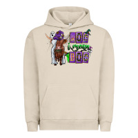 Pigment French Oak Moo I Mean Boo Urban Hoodie - CowhideDigitalArt