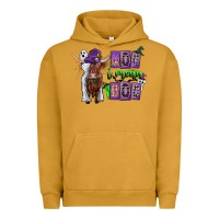 Pigment Peanut Butter Moo I Mean Boo Urban Hoodie - CowhideDigitalArt
