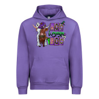 Tulip Moo I Mean Boo Urban Hoodie - CowhideDigitalArt