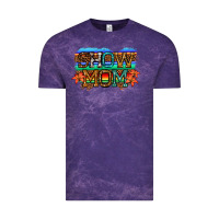 Cloud Purple show mom led light Vintage Tee - JahusDesignShop