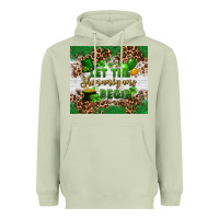 Matcha Let the shenanigans begin Heavyweight Hoodie - FaDigitalArtStudio
