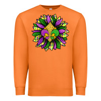 Carrot Mardi Gras Sunflower Premium Sweatshirt - BundleAndBundleShop