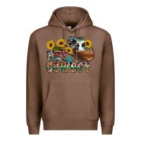 Chestnut hey cowbow Premium Hoodie - OliviaCreatesArt