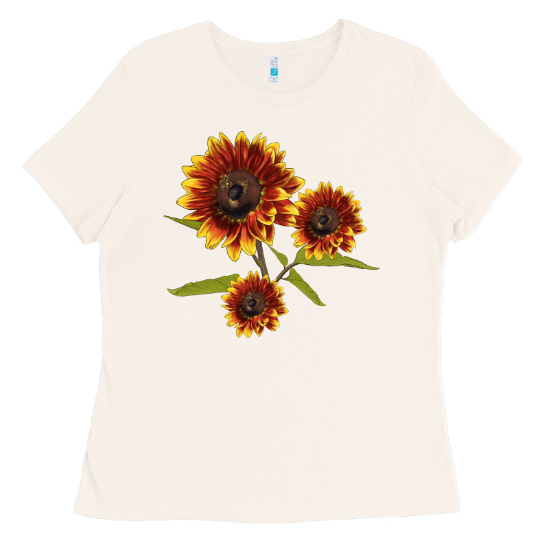 Ring O Fine Sunflower Ladies Tee by LillyAllenDesigns | Teevron