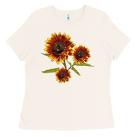 Bone ring o fine sunflower Ladies Tee - LillyAllenDesigns