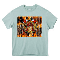 Arona Firefighter Skull Heavy Core Tee - LillyAllenDesigns