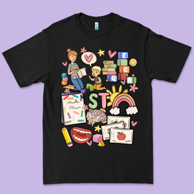 Can't Talk Right Now Doing Speech Therapy Stuff Premium Tee Designed By Maliassmallbusiness
