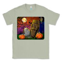 Matcha headstone and coffin mousepad Classic Tee - BundleAndBundleShop