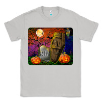 Moon Dust headstone and coffin mousepad Classic Tee - BundleAndBundleShop