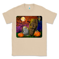 Mushroom headstone and coffin mousepad Classic Tee - BundleAndBundleShop
