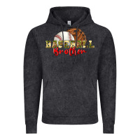 Vintage Black baseball brother Vintage Hoodie - BundleAndBundleShop