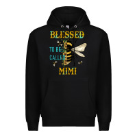 Black blessed to bee called mimi Premium Hoodie - JahusDesignShop