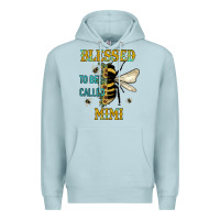 Blue Mist blessed to bee called mimi Premium Hoodie - JahusDesignShop