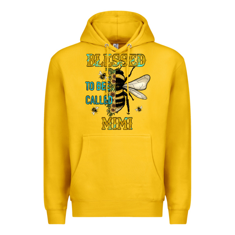 Blessed To Bee Called Mimi Premium Hoodie by JahusDesignShop | Teevron