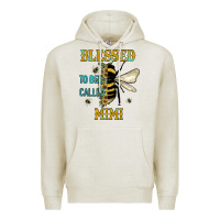 Oatmeal Heather blessed to bee called mimi Premium Hoodie - JahusDesignShop