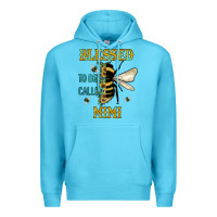 Ocean Blue blessed to bee called mimi Premium Hoodie - JahusDesignShop