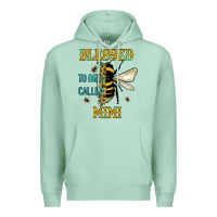 Seafoam blessed to bee called mimi Premium Hoodie - JahusDesignShop