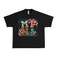 Black floral leopard frame mini Urban Heavy Tee - LillyAllenDesigns