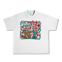 Lunar Rock floral leopard frame mini Urban Heavy Tee - LillyAllenDesigns