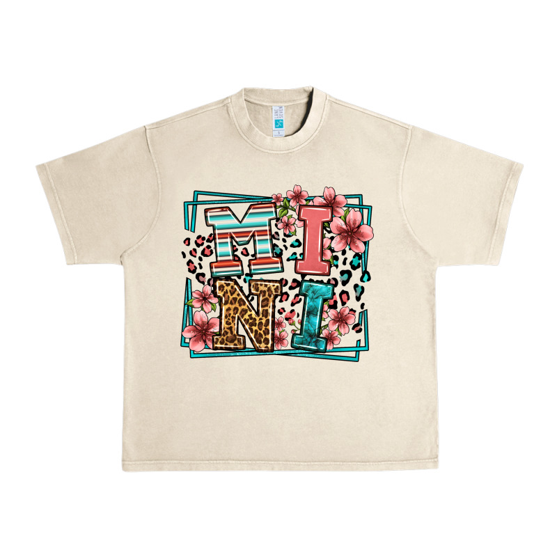 Floral Leopard Frame Mini Urban Heavy Tee by LillyAllenDesigns | Teevron
