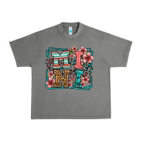 Tornado floral leopard frame mini Urban Heavy Tee - LillyAllenDesigns