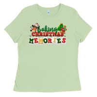 Matcha Baking Christmas memories Ladies Tee - NancyCooperArtShop