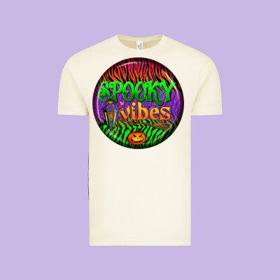 Halloween Round Earrings 2 Vintage Tee Designed By Bundleandbundleshop