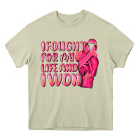 Mossy i fought for my life and i won Heavy Core Tee - NancyCooperArtShop