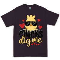 Plum chicks dig me Premium Tee - MaliasSmallBusiness