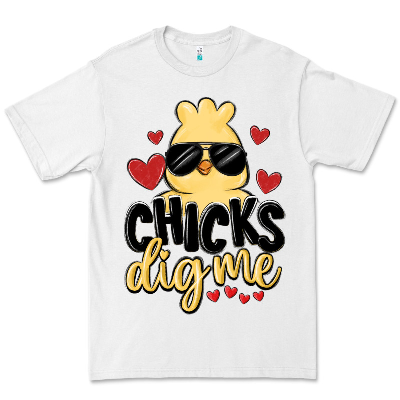 Chicks Dig Me Premium Tee by MaliasSmallBusiness | Teevron