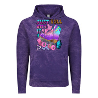 Cloud Purple just roll with it Vintage Hoodie - BundleAndBundleShop