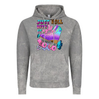 Cloud Rock just roll with it Vintage Hoodie - BundleAndBundleShop