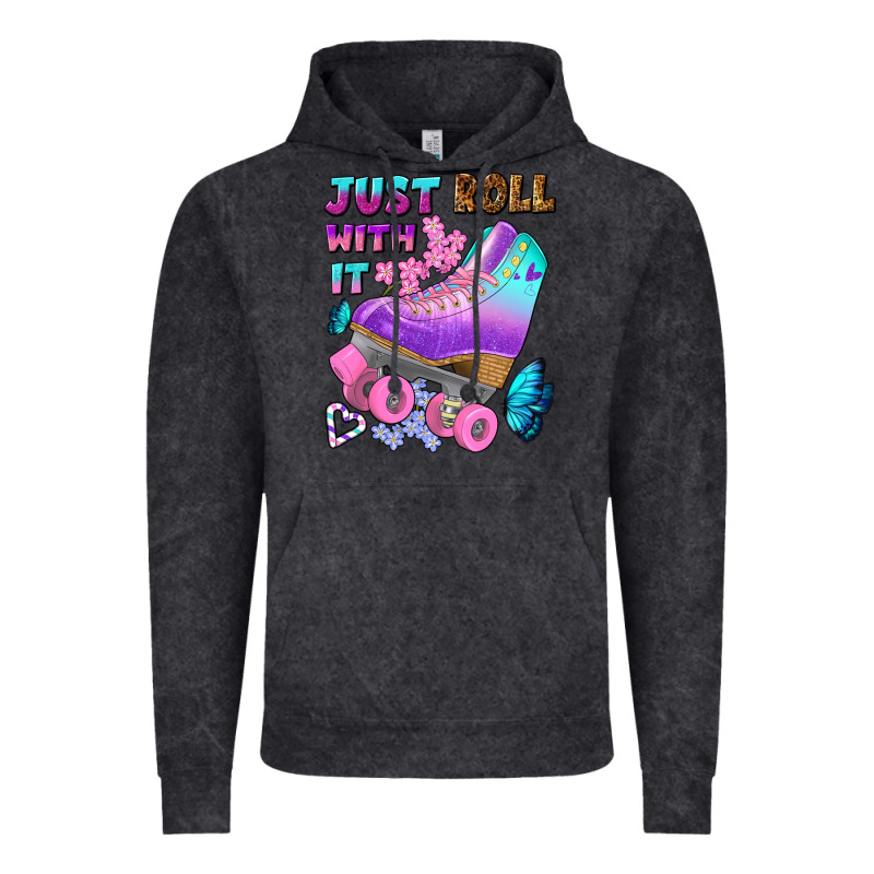 Just Roll With It Vintage Hoodie by BundleAndBundleShop | Teevron