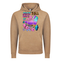 Vintage Coffee just roll with it Vintage Hoodie - BundleAndBundleShop
