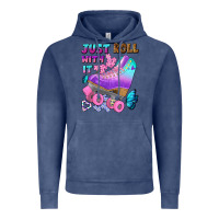 Vintage Denim just roll with it Vintage Hoodie - BundleAndBundleShop